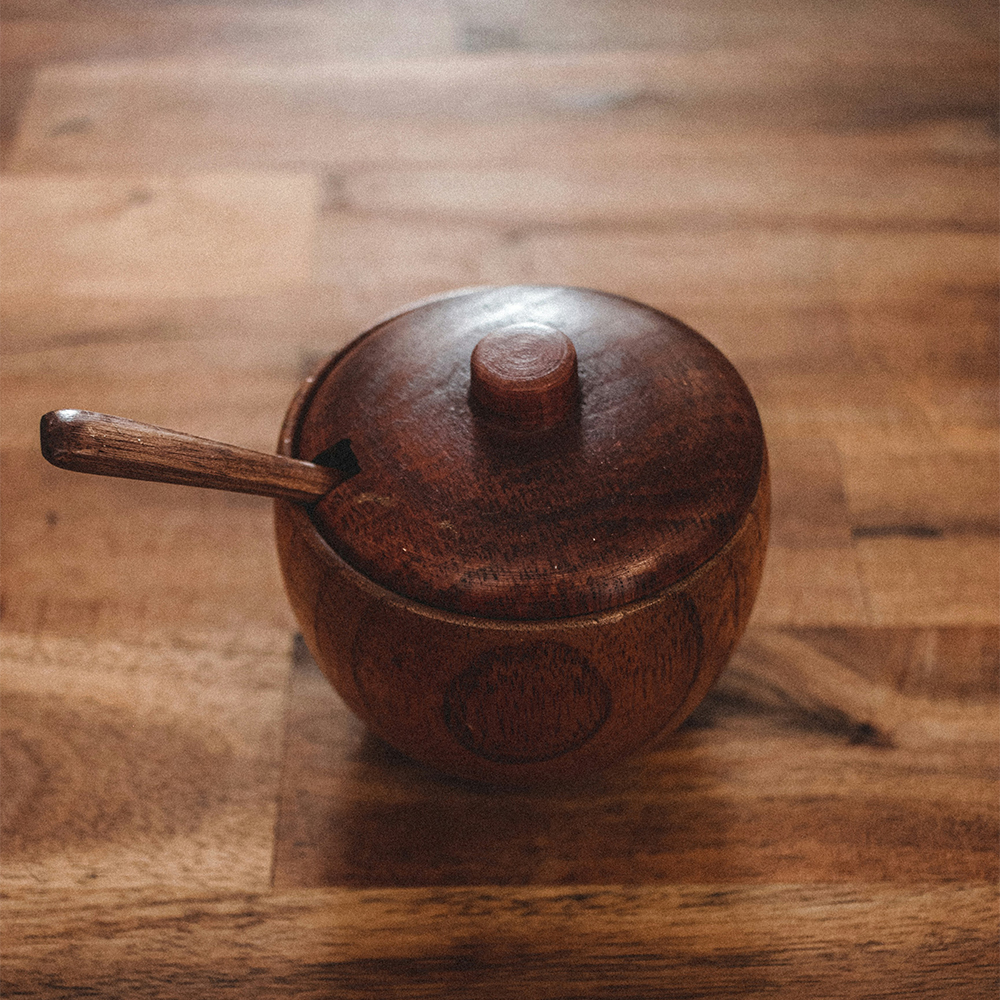 Tasse en bois thé