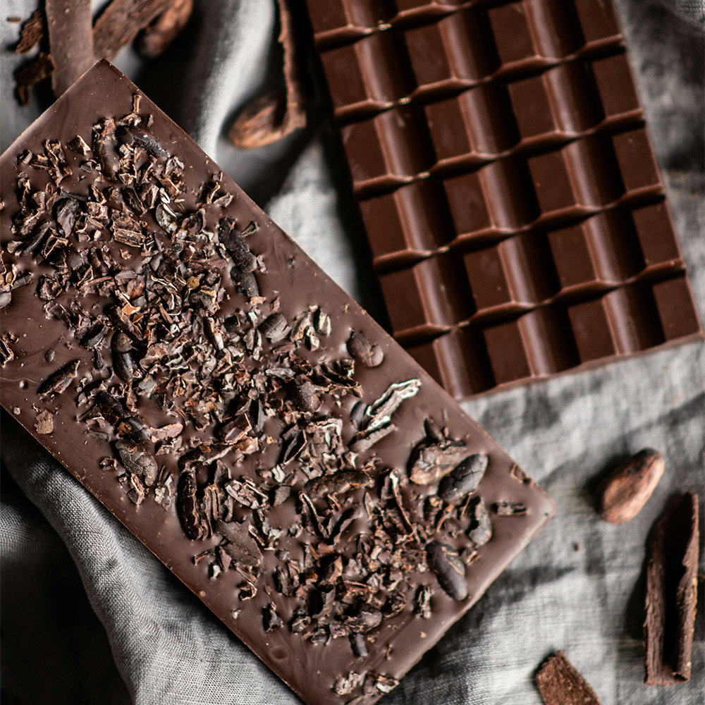 Tablette chocolat éclat